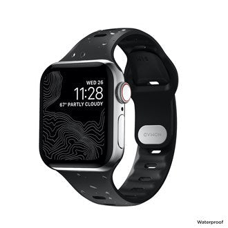 Nomad - Sport Slim Band for Apple Watch 38/40/41mm - Black - Macfixit Australia