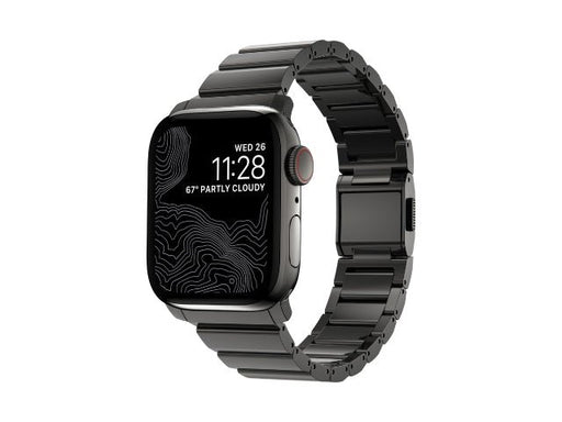 NOMAD Steel Band – Apple Watch (40–42mm) – Graphite - Macfixit Australia