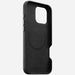 NOMAD Traditional Leather Case – iPhone 16 Pro – Black - Macfixit Australia