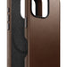 NOMAD Traditional Leather Case – iPhone 16 Pro – Brown - Macfixit Australia