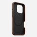 NOMAD Traditional Leather Case – iPhone 16 Pro – Brown (Horween Leather) - Macfixit Australia