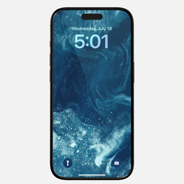 NOMAD Traditional Leather Case – iPhone 16 Pro Max – Black - Macfixit Australia