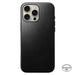 NOMAD Traditional Leather Case – iPhone 16 Pro Max – Black (Horween Leather) - Macfixit Australia