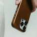 NOMAD Traditional Leather Case – iPhone 16 Pro Max – Brown - Macfixit Australia