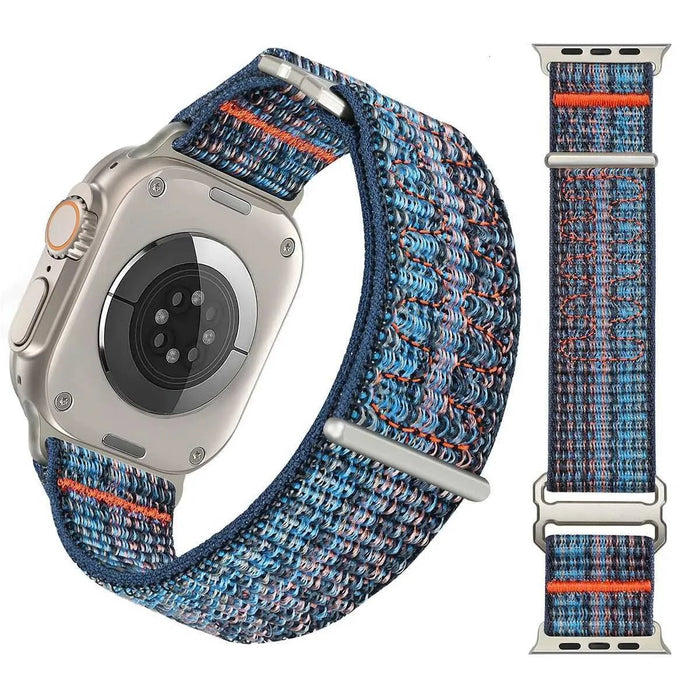 Nylon Sport Loop Band for Apple Watch - Blue - Macfixit Australia