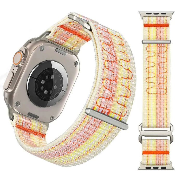 Nylon Sport Loop Band for Apple Watch - Cream - Macfixit Australia