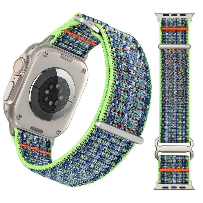 Nylon Sport Loop Band for Apple Watch - Light Green - Macfixit Australia