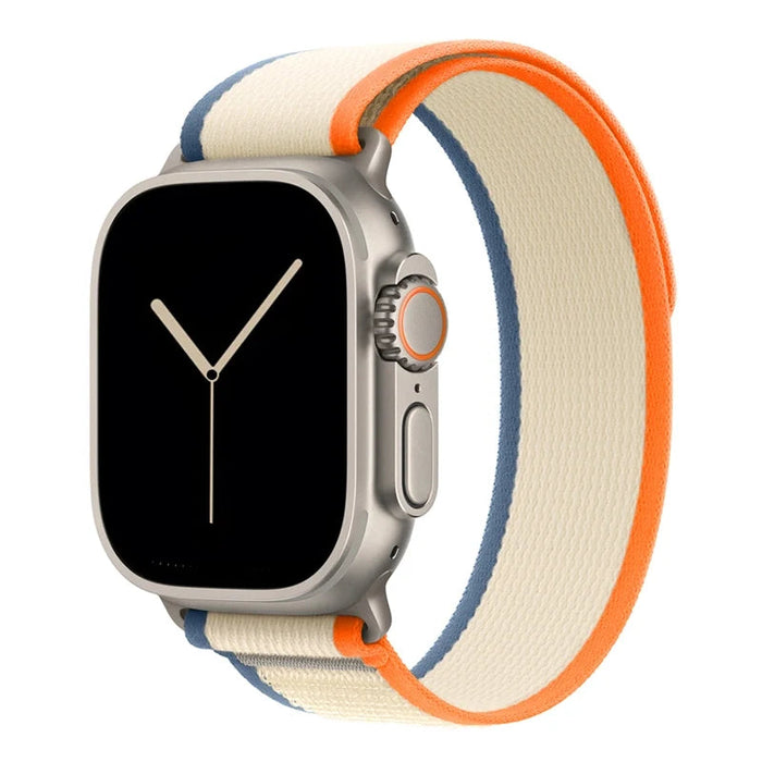 Trail Loop Nylon Band for Apple Watch - Orange Rice Macfixit Australia