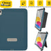 OtterBox Defender Apple iPad (10.9") 11th Gen (A16) / iPad 10th Gen Case Baj Beach (Blue), DROP+2X Military Standard - Macfixit Australia