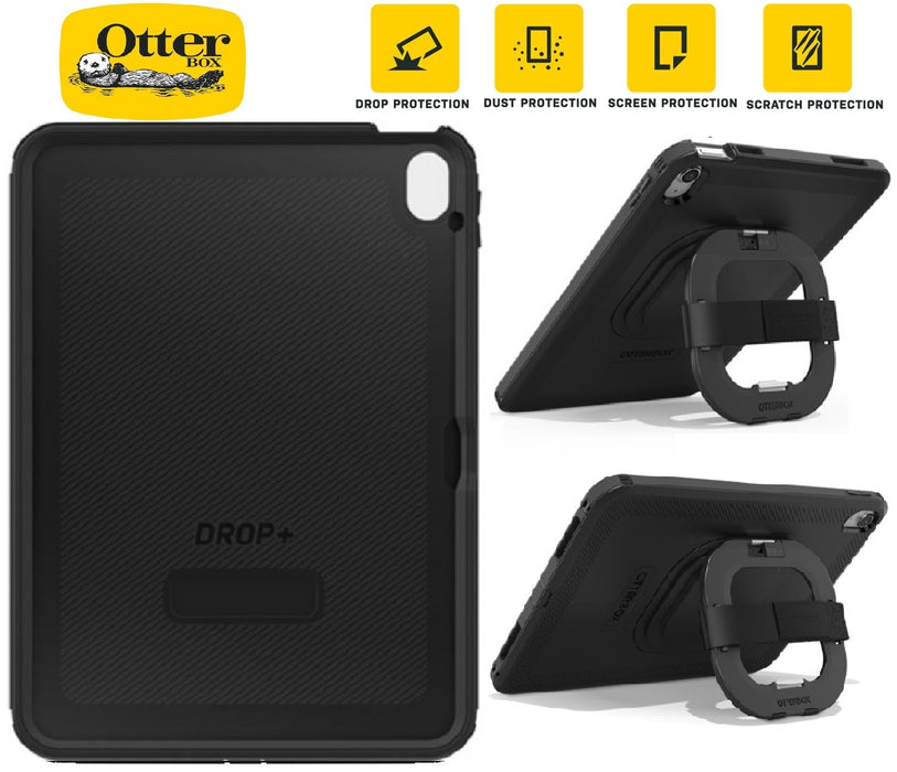 OtterBox Defender Apple iPad (10.9") 11th Gen (A16) / iPad 10th Gen Case Black - Built - in - Kickstand & Screen Protector - Macfixit Australia