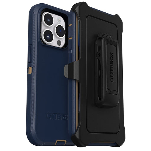 OtterBox Defender Apple iPhone 14 Pro Case Blue Suede Shoes - Macfixit Australia
