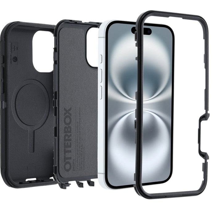 OtterBox Defender MagSafe Apple iPhone 16 Plus (6.7") Case Black - Macfixit Australia