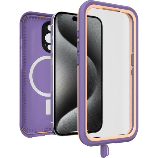 OtterBox Fre MagSafe Apple iPhone 15 Pro (6.1") Case Rule of Plum (Purple) - Macfixit Australia