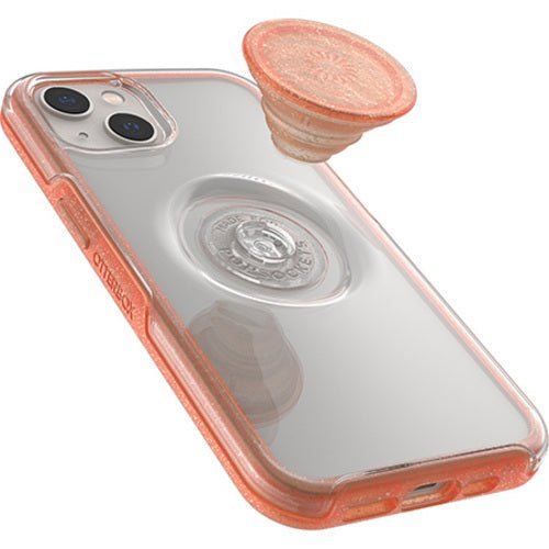 OtterBox Otter + Pop Symmetry Clear Apple iPhone 13 Case Melondramatic (Clear/Orange) - Macfixit Australia
