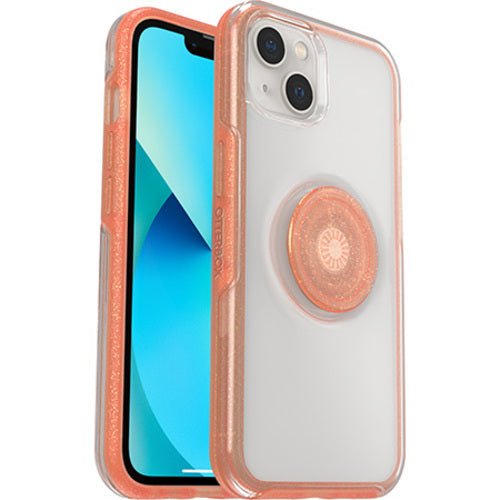 OtterBox Otter + Pop Symmetry Clear Apple iPhone 13 Case Melondramatic (Clear/Orange) - Macfixit Australia