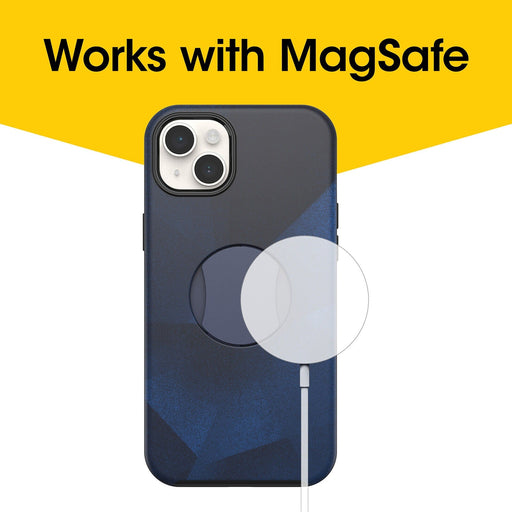 OtterBox OtterGrip Symmetry MagSafe Apple iPhone 14 Plus Case Blue Storm - Macfixit Australia