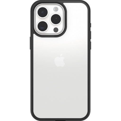 OtterBox React Apple iPhone 15 Pro Max (6.7") Case Black Crystal (Clear/Black) - Macfixit Australia