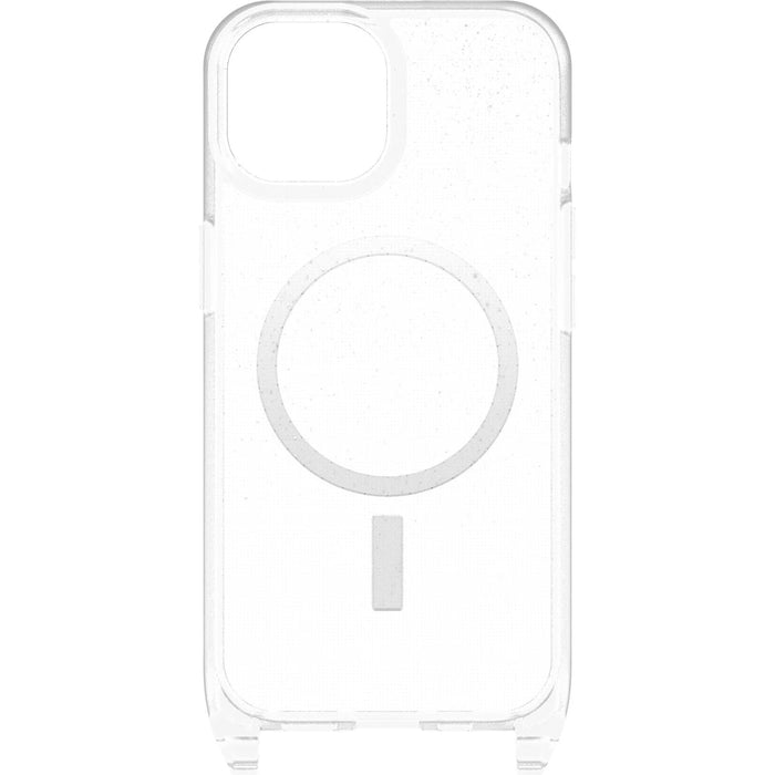 OtterBox React Necklace MagSafe Apple iPhone 15 (6.1") Case Stardust (Clear Glitter) - Macfixit Australia