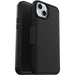 OtterBox Strada MagSafe Apple iPhone 15 Plus (6.7") Case Shadow (Black) Leather Folio Cover - Macfixit Australia