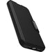 OtterBox Strada MagSafe Apple iPhone 15 Pro Max (6.7") Case Shadow (Black) Leather Folio Cover - Macfixit Australia