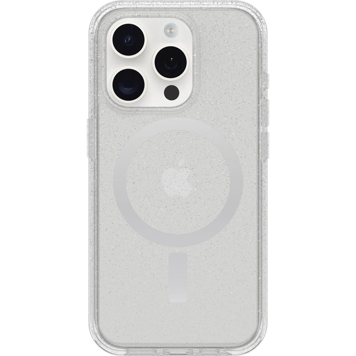 OtterBox Symmetry+ MagSafe Apple iPhone 15 Pro (6.1") Case Stardust (Clear Glitter) - Macfixit Australia