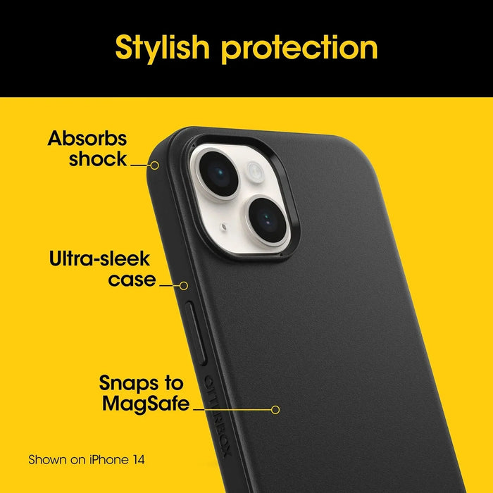 OtterBox Symmetry+ MagSafe Apple iPhone 15 Pro Max (6.7") Case Black - Macfixit Australia