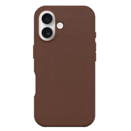 OtterBox Symmetry MagSafe Cactus Leather Apple iPhone 16 (6.1") Case Brown - Macfixit Australia