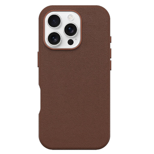 OtterBox Symmetry MagSafe Cactus Leather Apple iPhone 16 Pro (6.3") Case Brown - Macfixit Australia