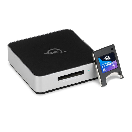 OWC Atlas CFexpress Card Reader USB4 (40Gb/s) CFexpress 4.0 Type B Card Reader - Macfixit Australia