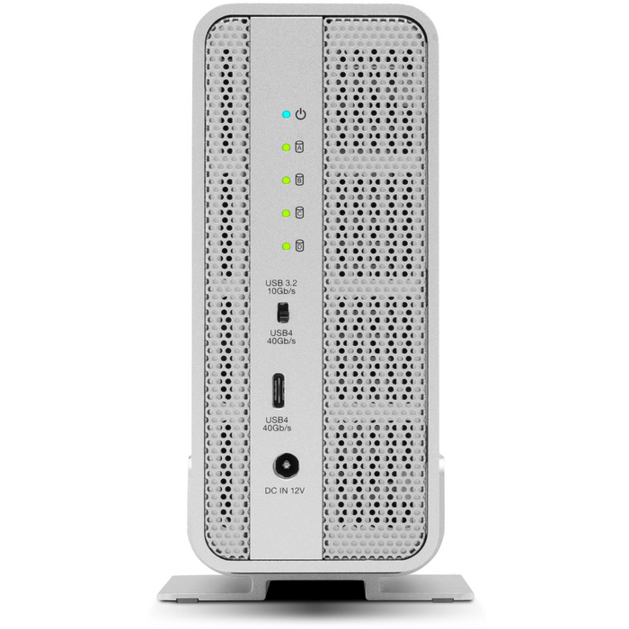 OWC Express 4M2 Four - Slot USB4 (40Gb/s) External Storage Enclosure for NVMe M.2 with SoftRAID - Macfixit Australia