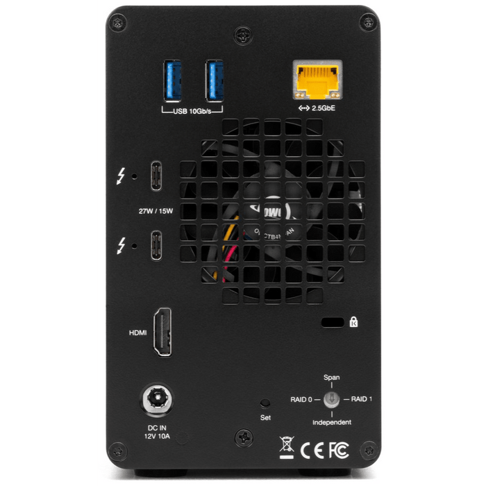 OWC Gemini Ultra X2 - Thunderbolt (USB - C) Dock and Dual - Drive SSD RAID External Storage Solution - Macfixit Australia