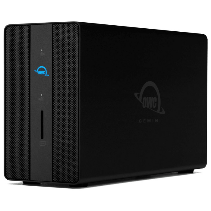 OWC Gemini Ultra X2 - Thunderbolt (USB - C) Dock and Dual - Drive SSD RAID External Storage Solution - Macfixit Australia