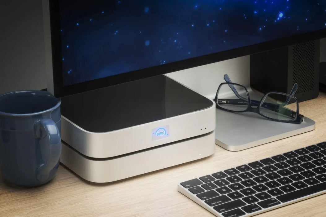 Stackable Enclosure OWC miniStack STX - Stackable Storage Enclosure with Thunderbolt Hub ...