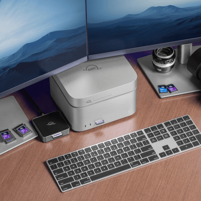 OWC StudioStack - Thunderbolt 5 Stackable Storage and Connectivity Expansion Enclosure - Macfixit Australia
