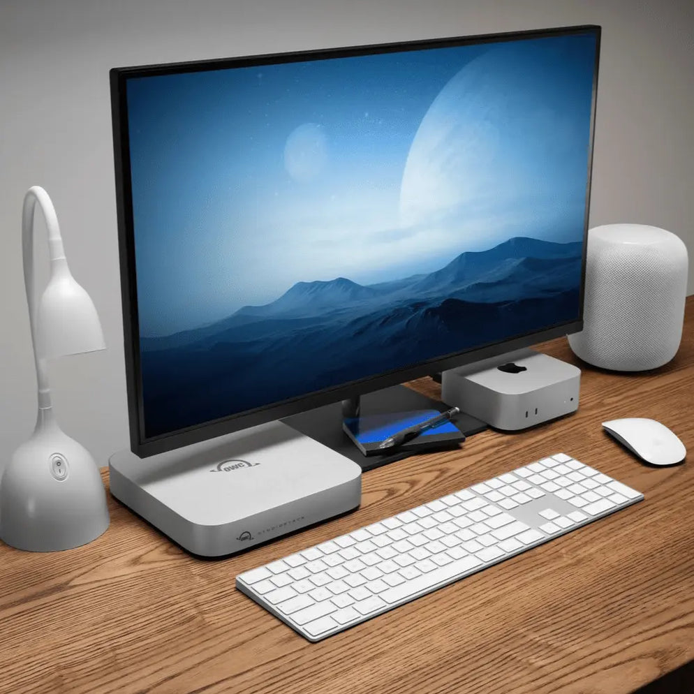 Stackable Enclosure OWC StudioStack - Thunderbolt 5 Stackable Storage and Connectivity ...