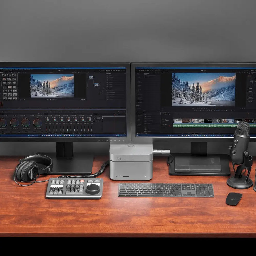 Stackable Enclosure OWC StudioStack - Thunderbolt 5 Stackable Storage and Connectivity ...