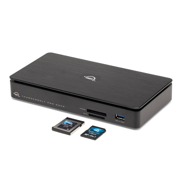 OWC Thunderbolt Pro Dock with 10GbE, USB Ports, CFExpress, Audio, DP & More - Macfixit Australia