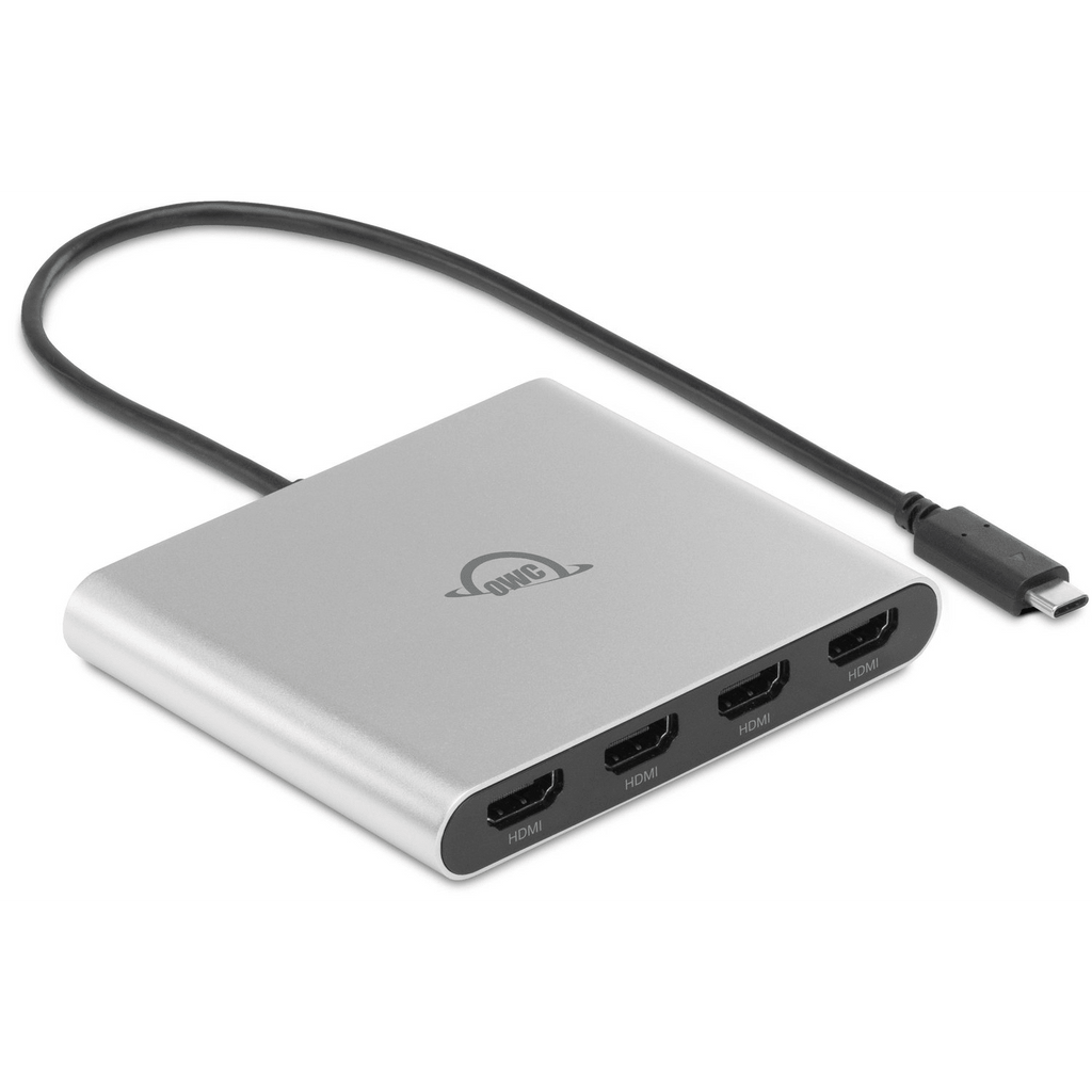 OWC USB-C Quad HDMI 4KアダプターDisplayLink対応 Amazon.co.jp: 【OWC直営】 OWC USB-C Quad HDMI 4K Display Adapter