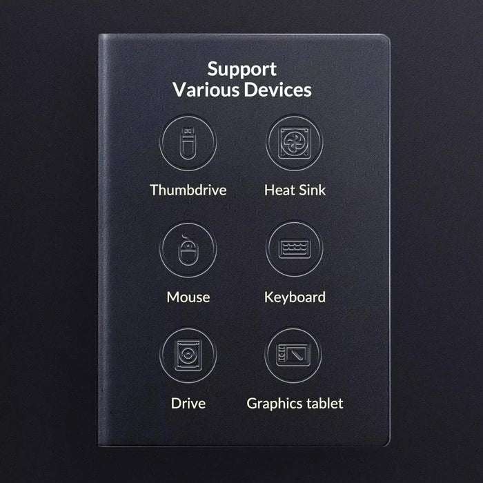 Portable 3 - Port USB Splitter - Macfixit Australia