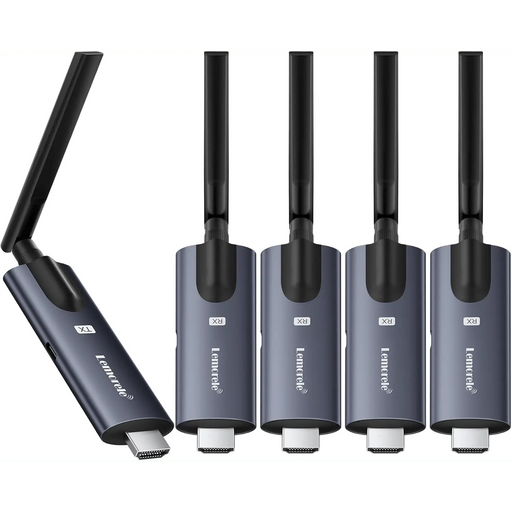 Portable Wireless HDMI Transmitter Kit with 4 Receivers - Macfixit Australia