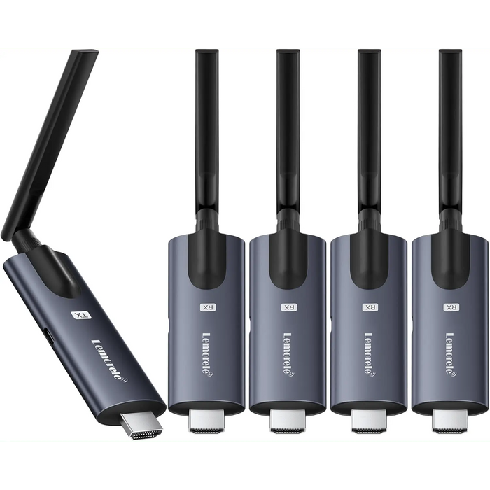 Portable Wireless HDMI Transmitter Kit with 4 Receivers - Macfixit Australia