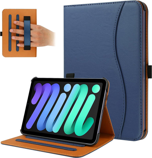 Premium PU Leather Folio Stand Smart Protective Cover for iPad Mini 6 (2021) - Macfixit Australia