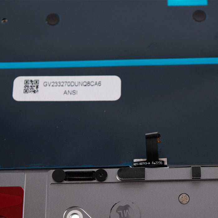 Top Case With Keyboard For MacBook Air 13" A2337 (2020) (US Keyboard) - Gray