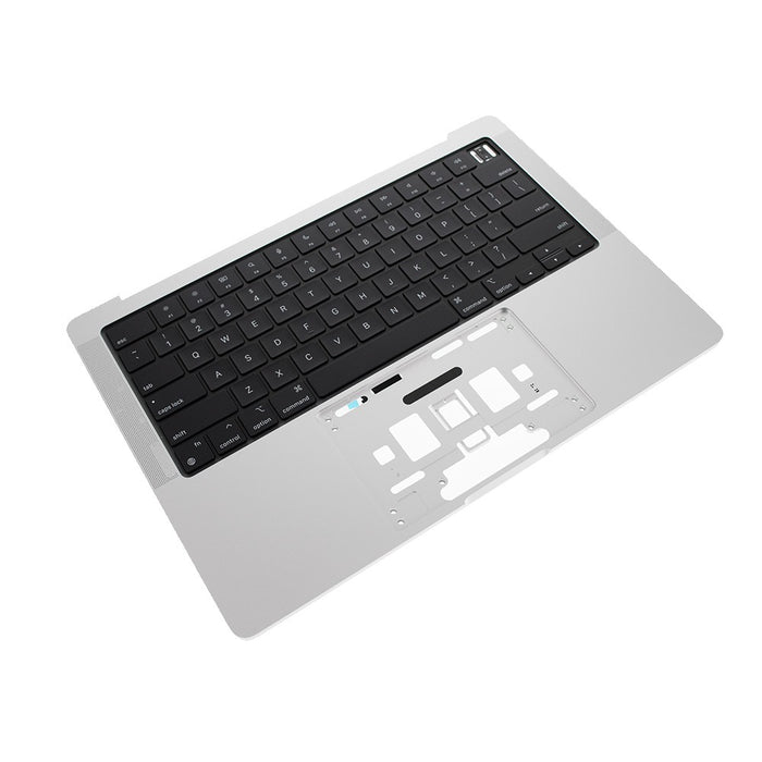 Top Case With Keyboard For MacBook Pro 14" A2442 (2021) (US Keyboard) - Silver