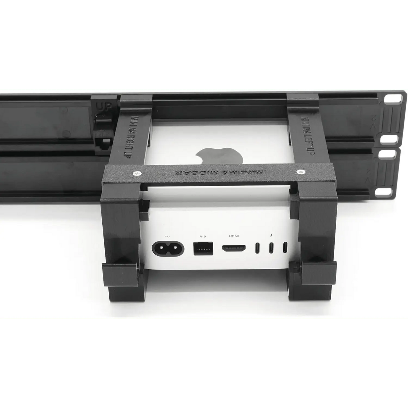 Rack Mount for Apple Mac mini M4 with Remote on/Off Button and RJ45 ...