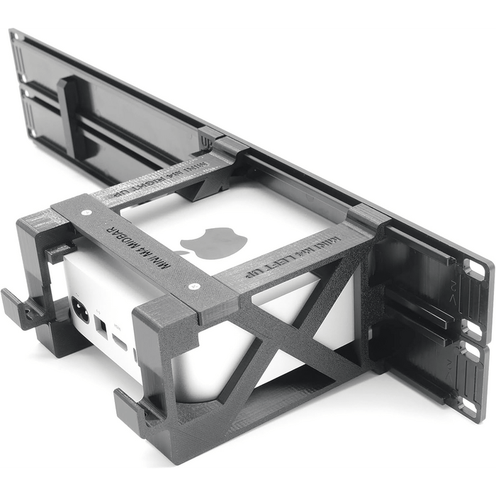 Rack Mount for Apple Mac mini M4 with Remote on/Off Button - Fits 3 Mac mini - Macfixit Australia