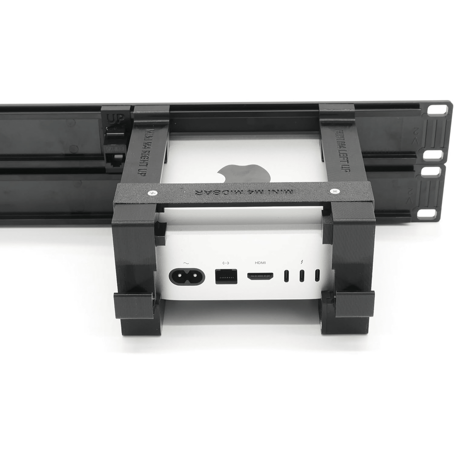 Rack Mount for Apple Mac mini M4 with Remote on/Off Button - Fits 3 Mac ...