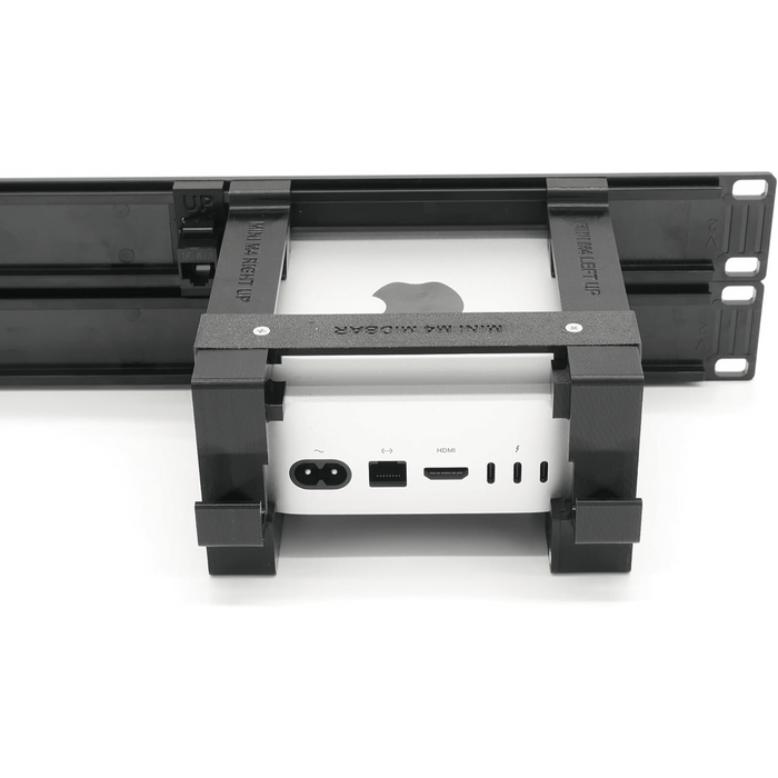 Rack Mount for Apple Mac mini M4 with Remote on/Off Button - Fits 3 Mac mini - Macfixit Australia