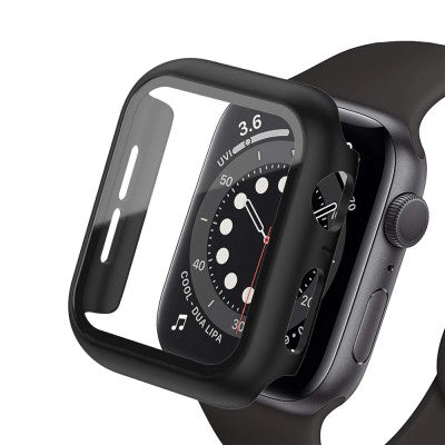 Protective Covered Case for Apple Watch - Black