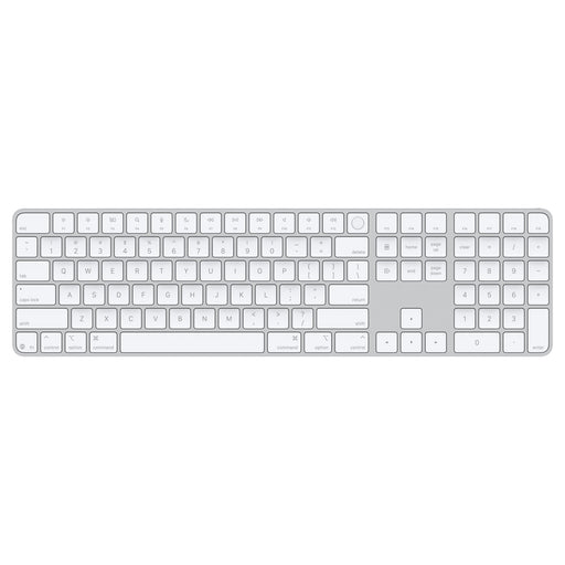 Refurbished Apple Magic Keyboard with Numeric Keypad and Touch ID (Lightning) - Silver - Macfixit Australia